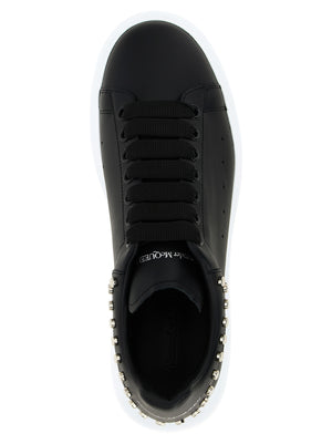 Alexander McQueen Schwarze Kalbsleder Chunky Sneaker