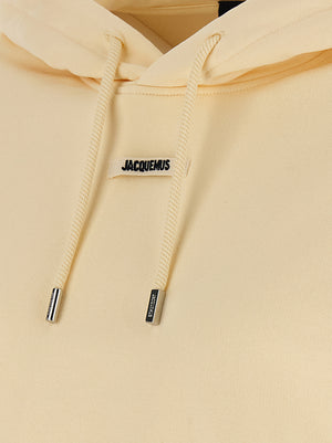 Jacquemus Beige Baumwoll-Kapuzenpullover