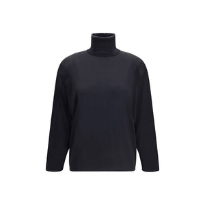 Gucci Schwarzer Seiden-Sweatshirt