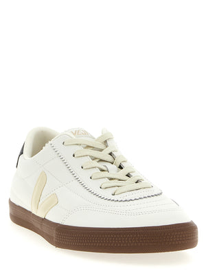 Veja Zweifarbige Sneaker aus echtem Leder