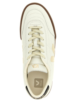 Veja Zweifarbige Sneaker aus echtem Leder
