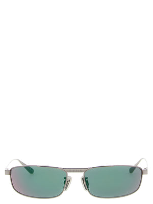 Balenciaga Sonnenbrille aus Edelstahl in Multicolor