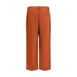 Brunello Cucinelli Braune Viskose-Freizeithose