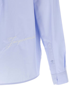 Jacquemus Blaue Baumwollbluse