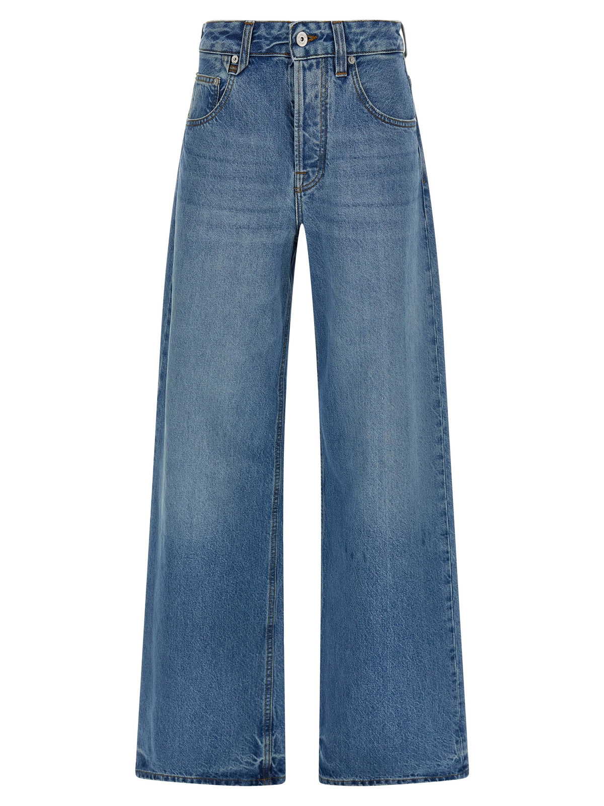 Jacquemus Blaue Baumwolljeans Denim