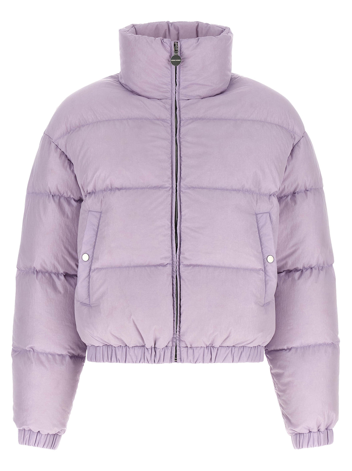 IENKI IENKI Lila Nylon-Jacke in voller Länge