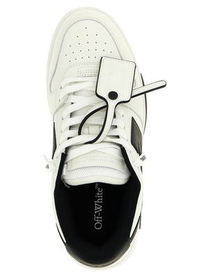 Off-White Bicolor Recycled Polyester Sneakers