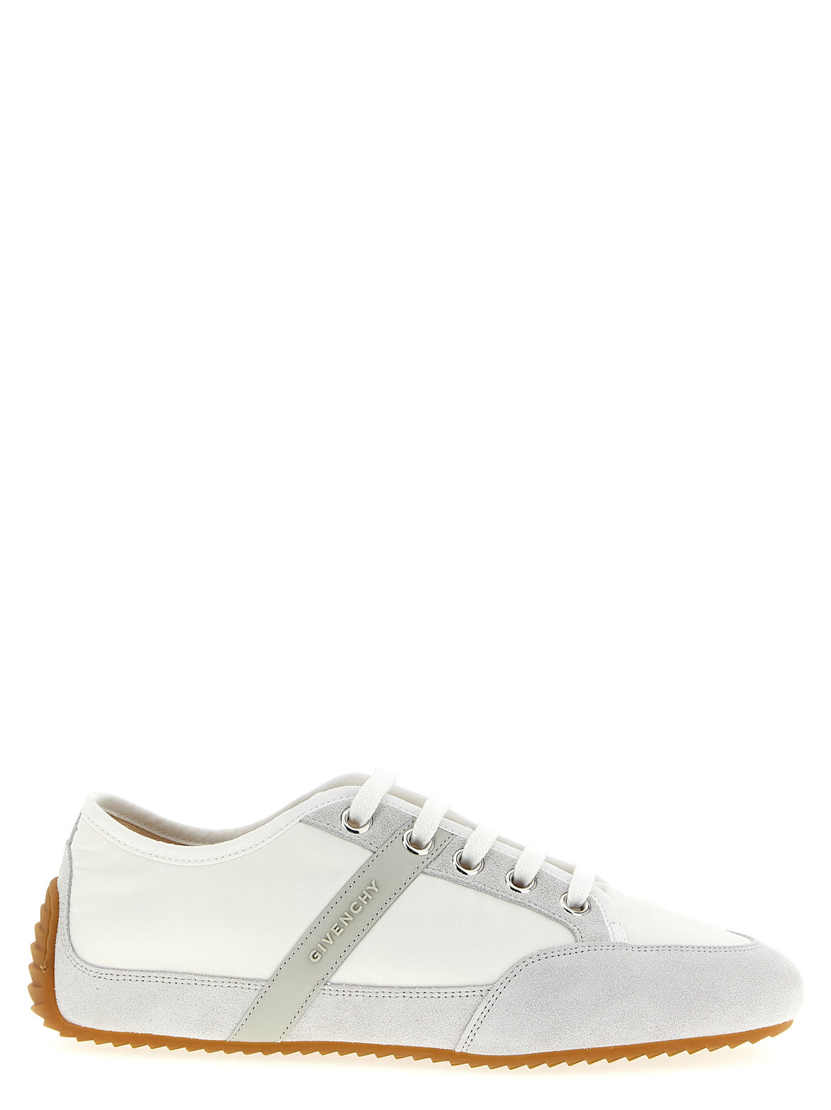 Givenchy Weiße Kalbshaut Bos Taurus Sneakers mit niedrigem Schaft