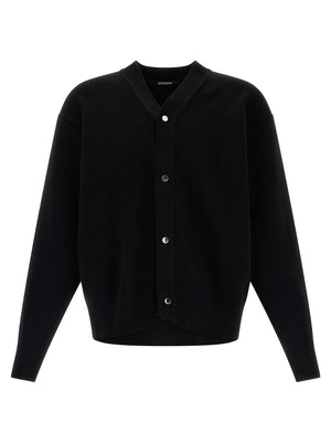 Jacquemus Schwarzer Cardigan aus Merinowolle