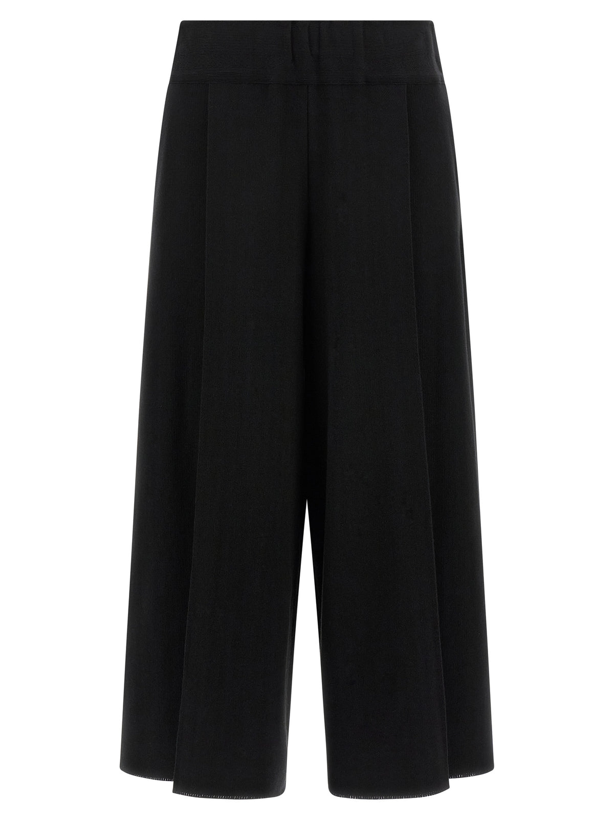Issey Miyake Schwarze Baumwoll-Freizeithose