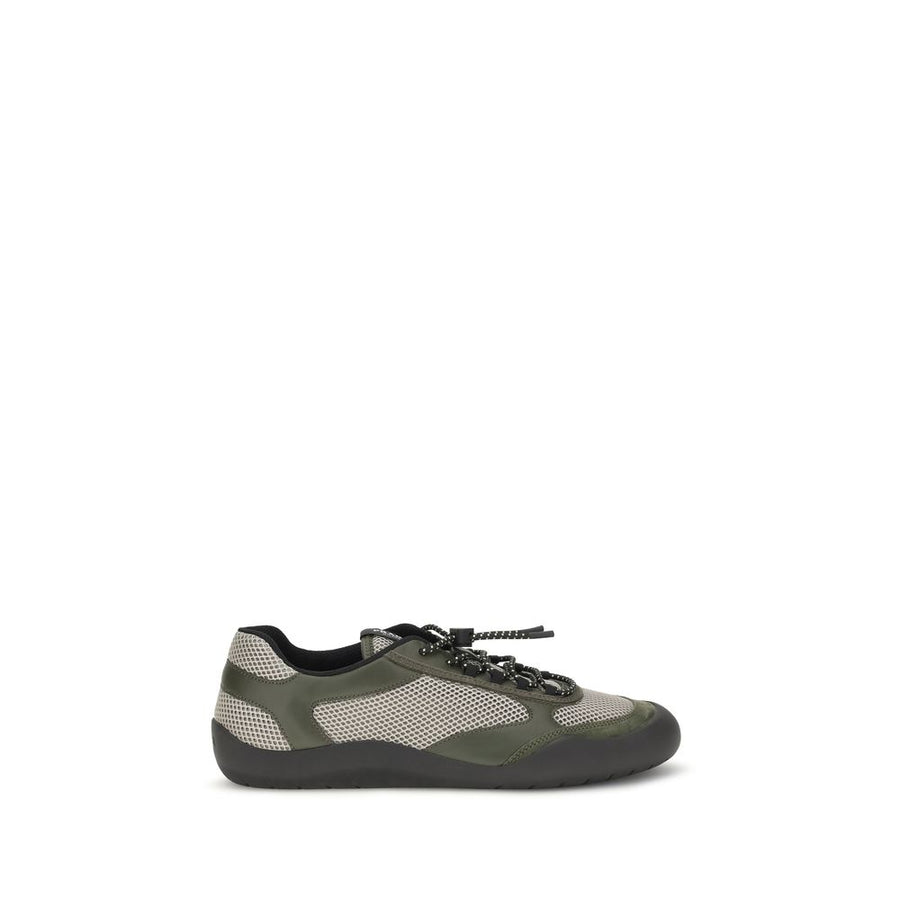 Prada Athletik-Sneaker aus Polyester in Bicolor