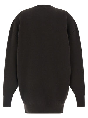 Tom Ford Kurzes Kleid aus brauner Schurwolle