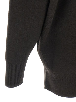Tom Ford Kurzes Kleid aus brauner Schurwolle
