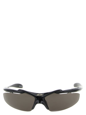 Balenciaga Schwarze Sonnenbrille aus Polyamid