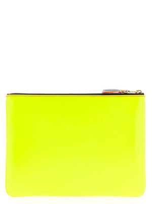 Comme Des Garçons Multicolor Ziegenleder Kartenetui