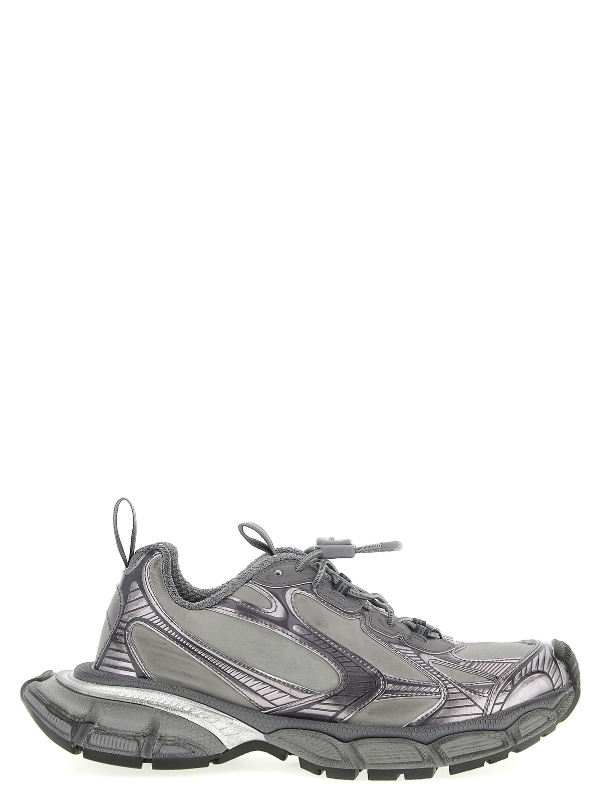 Balenciaga Graue Sportschuhe aus Polyester