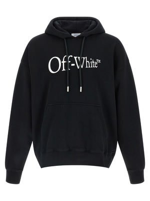 Off-White Zweifarbiger Baumwollpullover