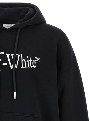 Off-White Zweifarbiger Baumwollpullover