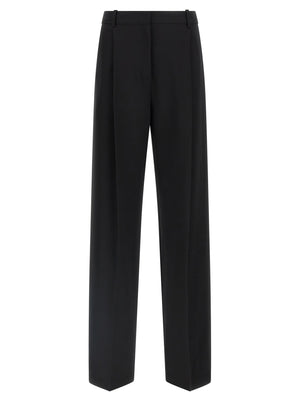 Elisabetta Franchi Schwarze Freizeithose aus Polyester