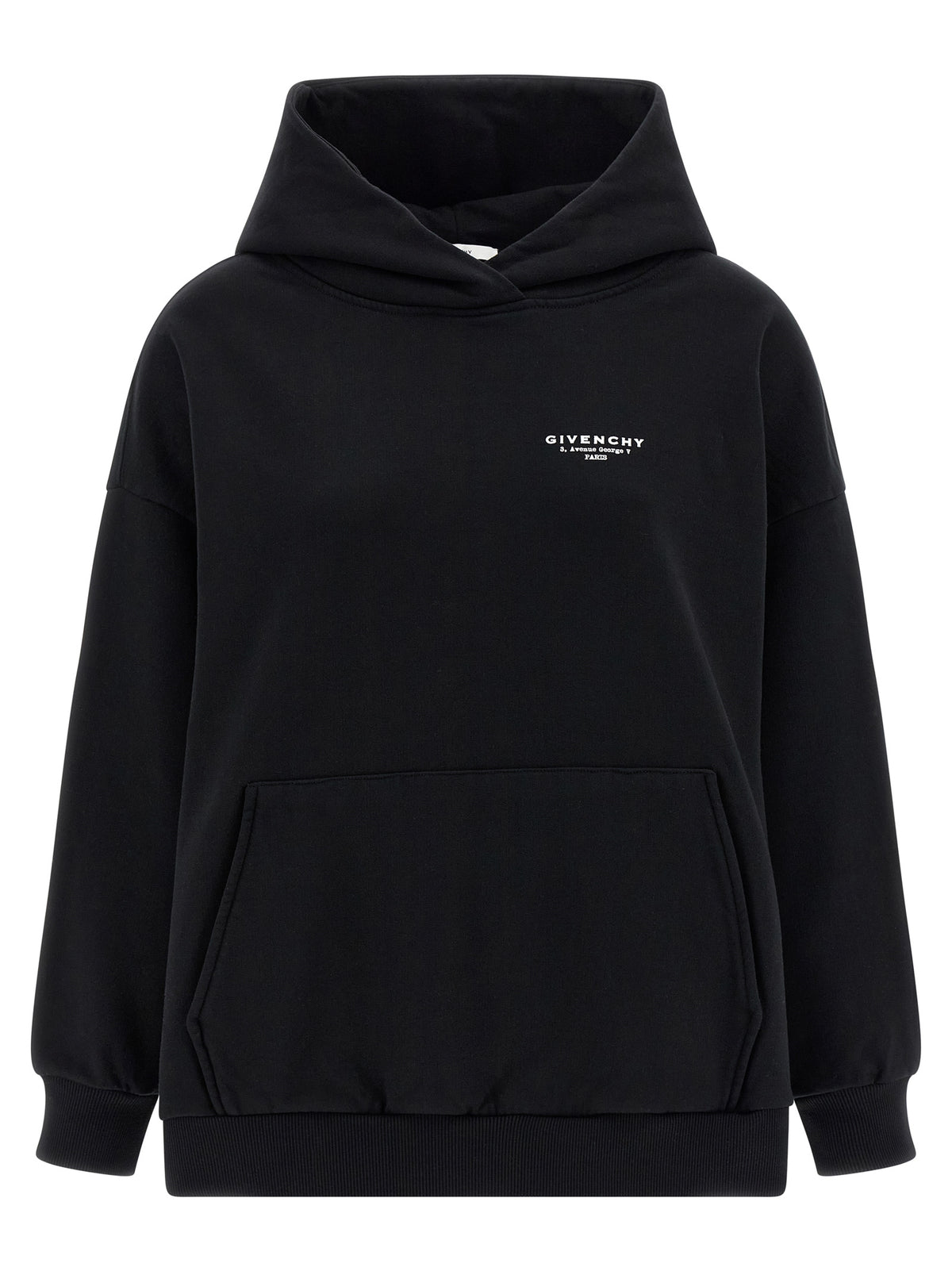 Givenchy Zweifarbige Baumwollkapuzenjacke