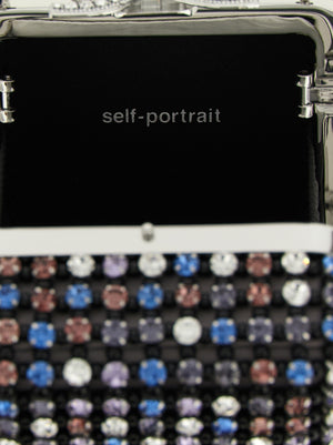 Self-Portrait Multicolor Polyester Handtasche