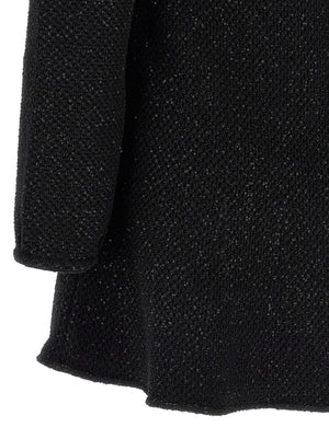 Self-Portrait Schwarzes kurzes Baumwollkleid