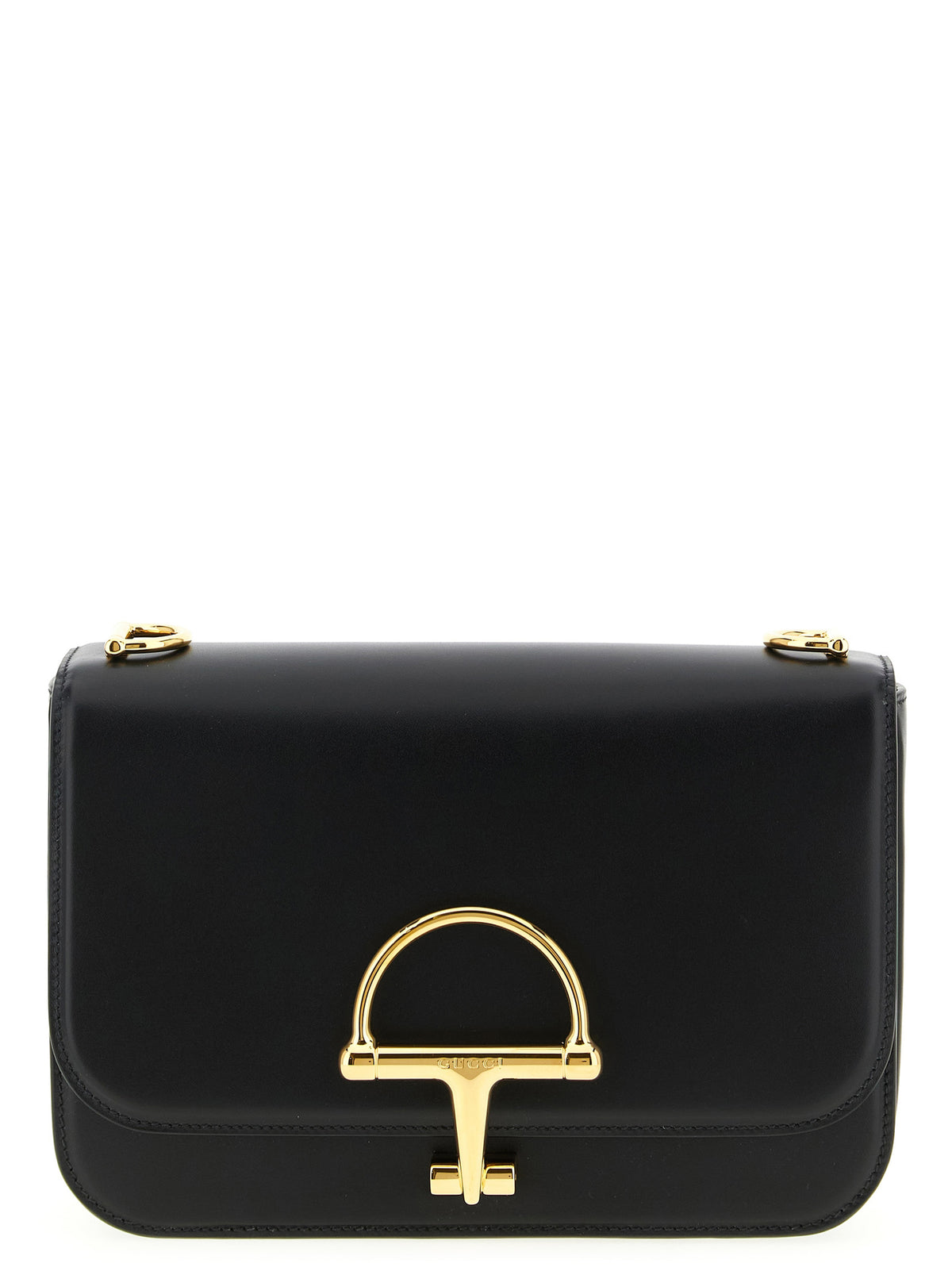 Gucci Schwarze Kalbsleder-Schultertasche