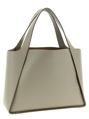 Stella McCartney Beige Polyamid-Tragetasche