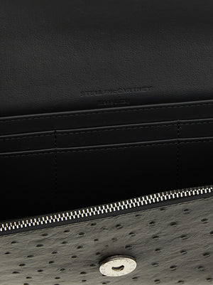 Stella McCartney Kartenetui aus schwarzem Polyamid