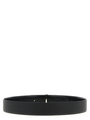 Tom Ford Schwarzer Kalbsleder Gürtel Regular