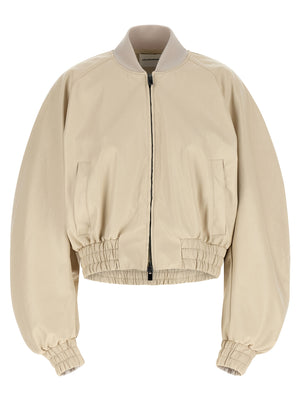 The Andamane Beige Polyethylen Bomberjacke
