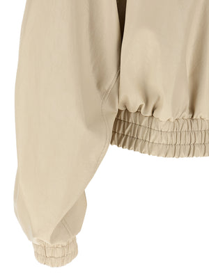 The Andamane Beige Polyethylen Bomberjacke