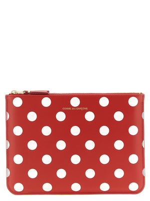 Comme Des Garçons Multicolor Calfskin Wallet