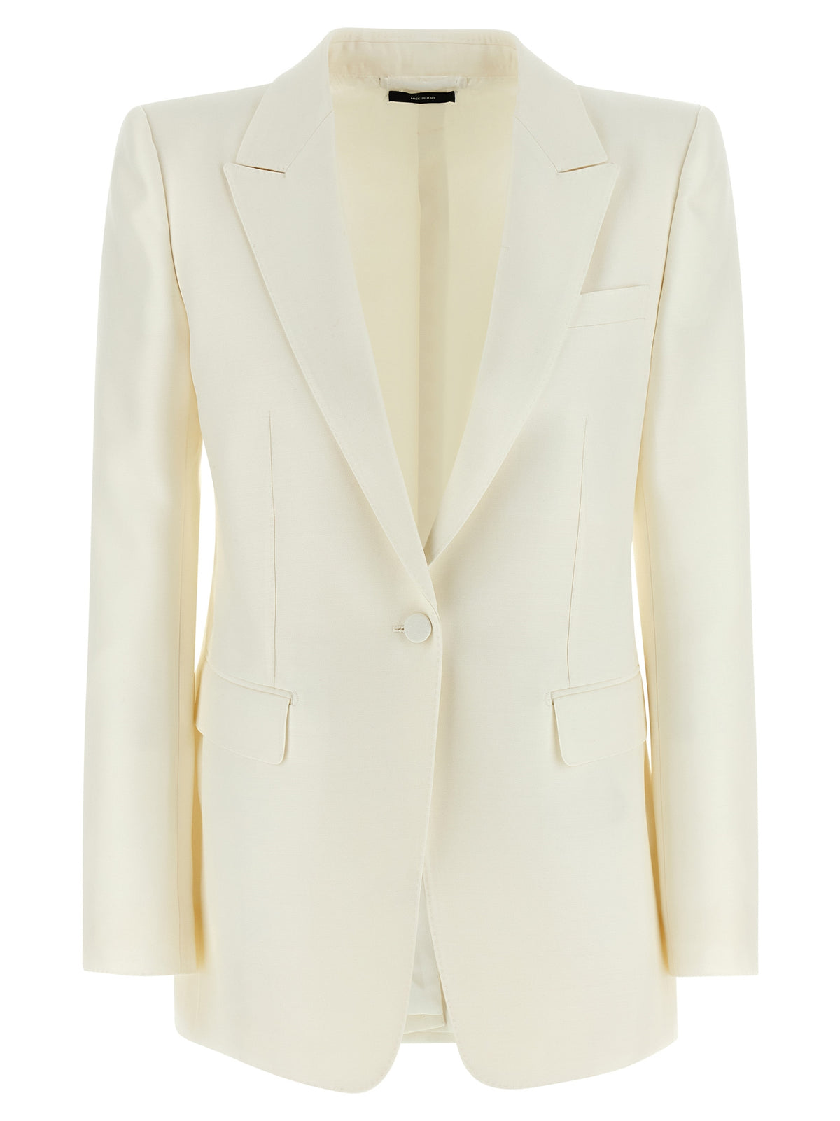 Tom Ford Weißer Wollblazer