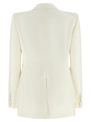 Tom Ford Weißer Wollblazer