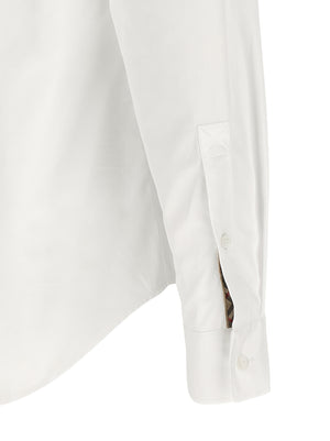 Burberry Weiße Baumwollbluse