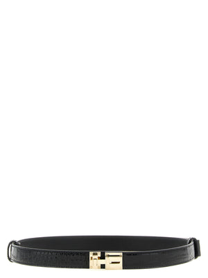 Tom Ford Schwarzer Kalbsleder Gürtel Regular