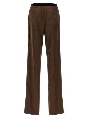 Tom Ford Braune Seidenhose Lässig