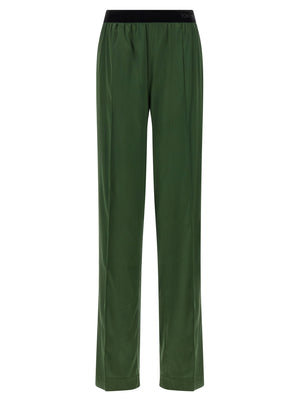 Tom Ford Zweifarbige Seiden-Freizeithose