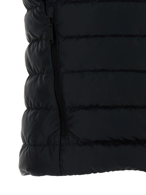 Canada Goose Schwarze ärmellose Jacke aus Polyamid