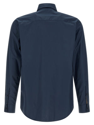 Burberry Blaue Baumwollbluse