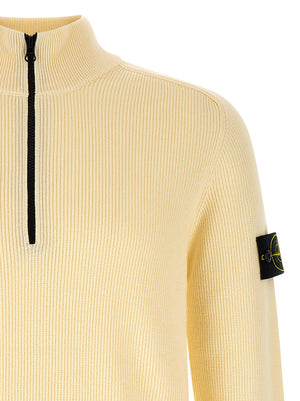 Stone Island Beige Cotton Cardigan