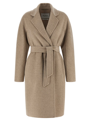 Max Mara Beiger Kaschmir-Mantel