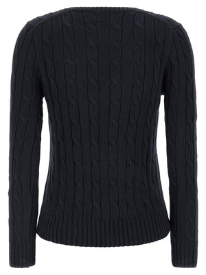 Polo Ralph Lauren Blauer Baumwollcardigan