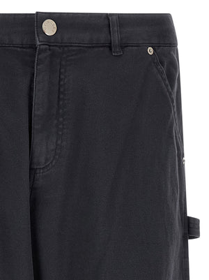 Moncler Zweifarbige Cargohose aus Baumwolle