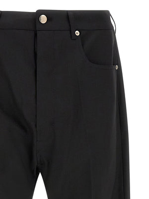 Rick Owens Schwarze Jeans aus Wolle