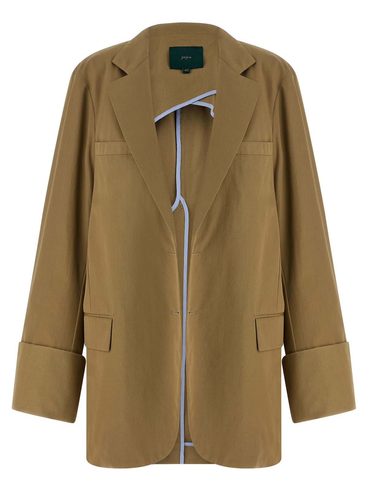 MAISON JEJIA Beige Baumwollblazer