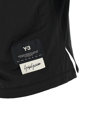 Y-3 Schwarze Polyester-Sportbekleidung