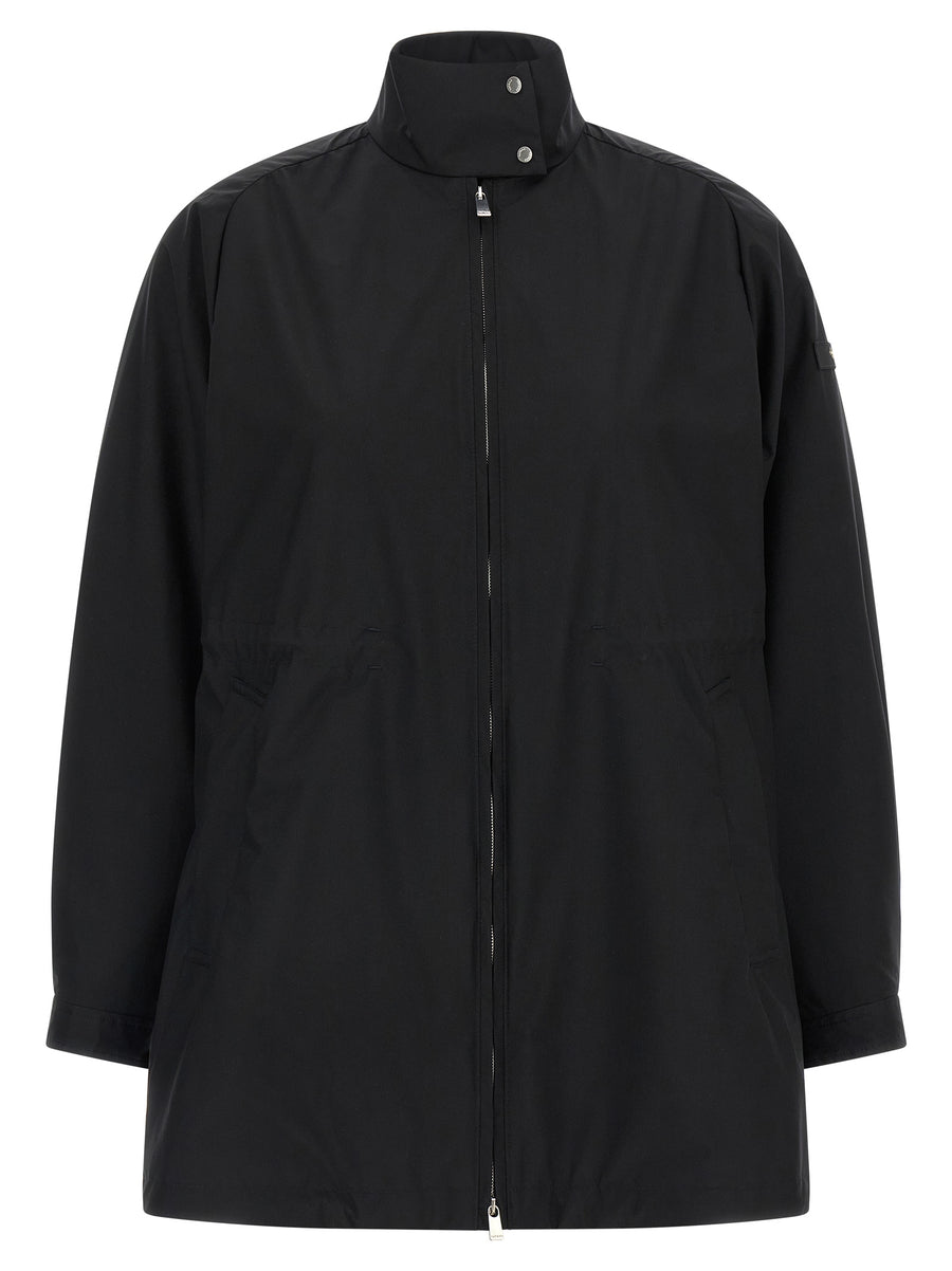 Tatras Schwarze Nylon-Shell-Jacke