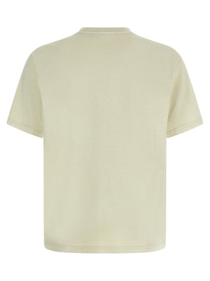 Gramicci Beiges Baumwoll-T-Shirt